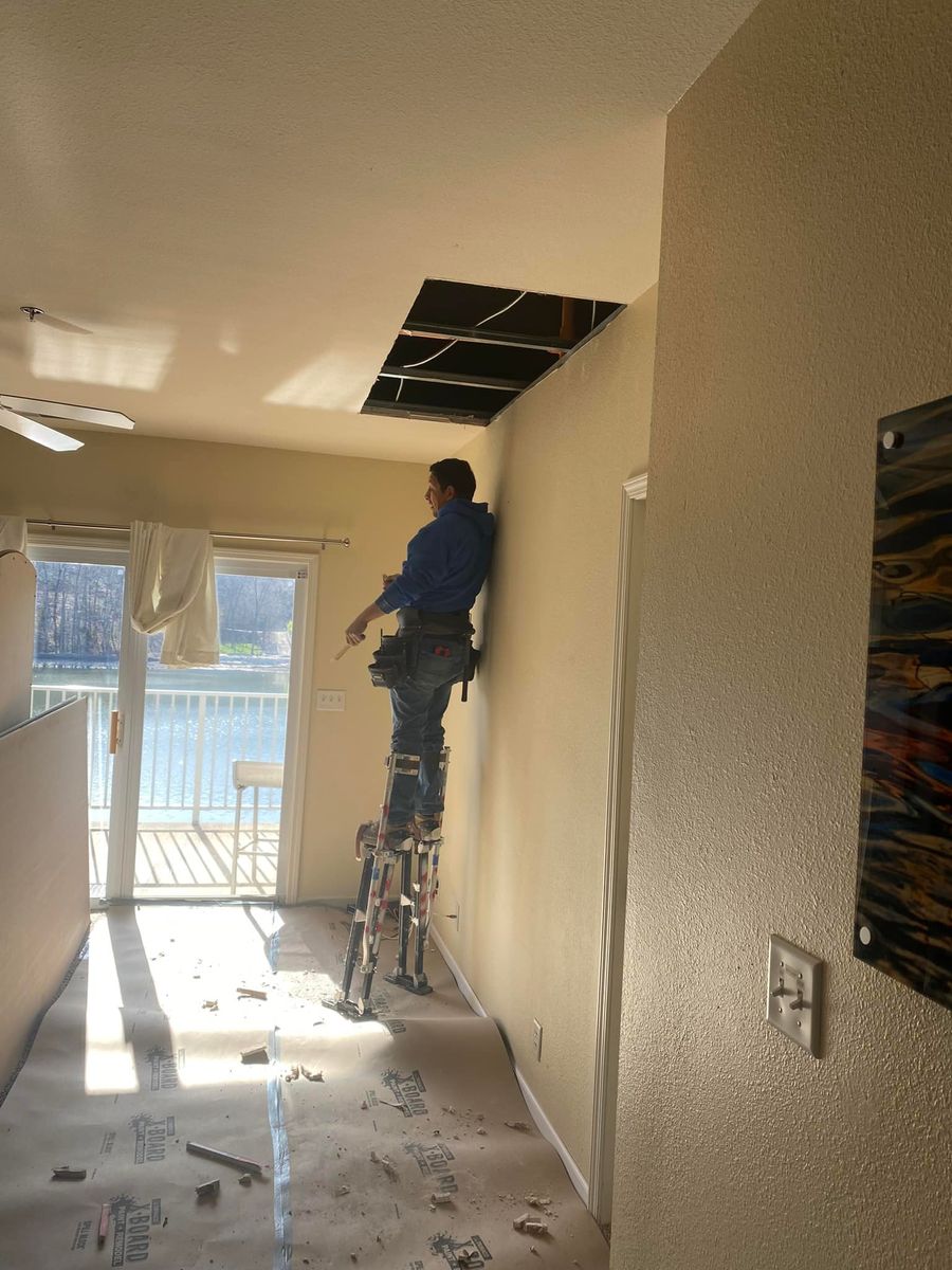 Drywall Repair for ABC Wall Systems LLC in Warrensburg, MO