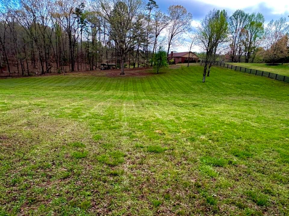 Mowing for Taylormade Lawn Management in Clarkesville, GA