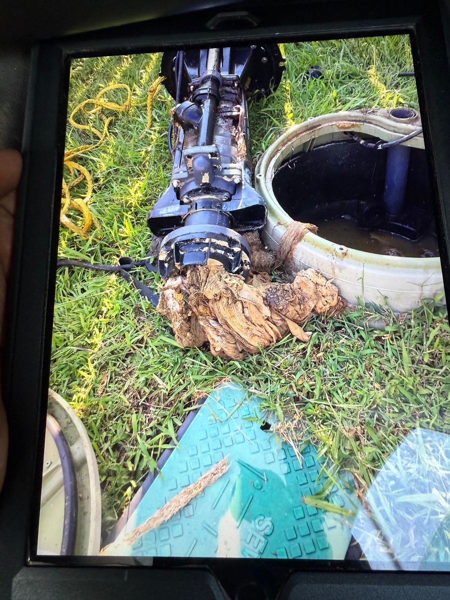 Sewage Pump for Admiral Septic Solutions, LLC in Farragut, TN