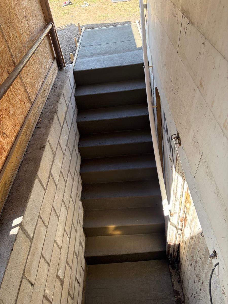 Concrete Installation for C&J Hauling in Shakopee, MN