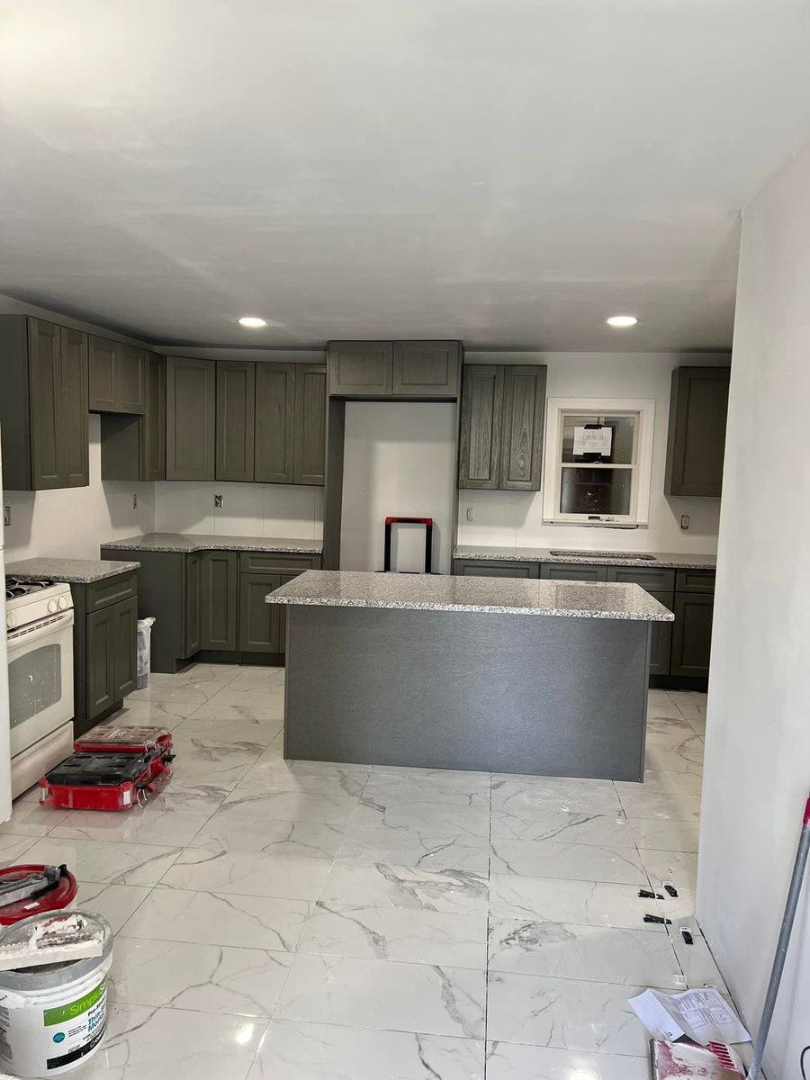 Kitchen Renovation for Zayas Construction in Philadelphia, PA