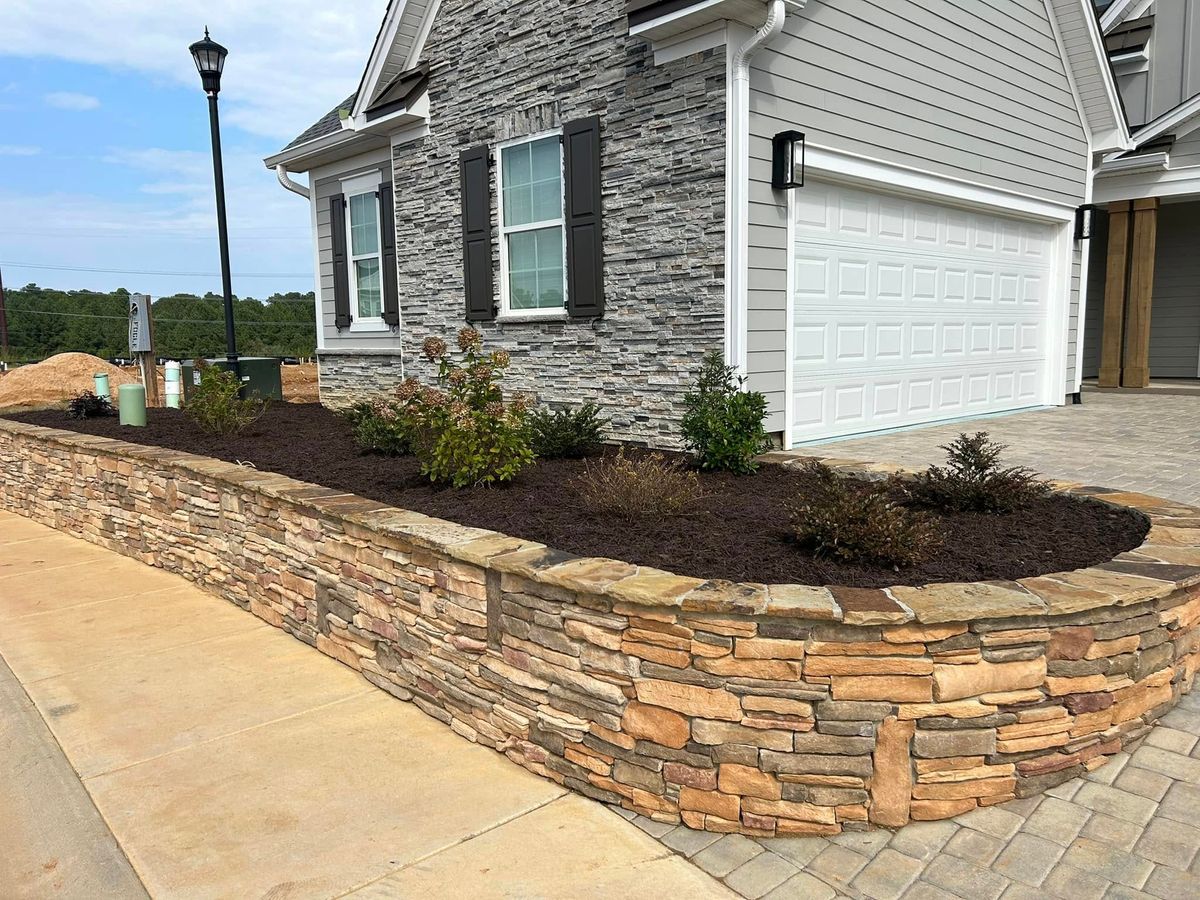 Landscape Installation for Trophy Outdoor Solutions in Lexington, SC