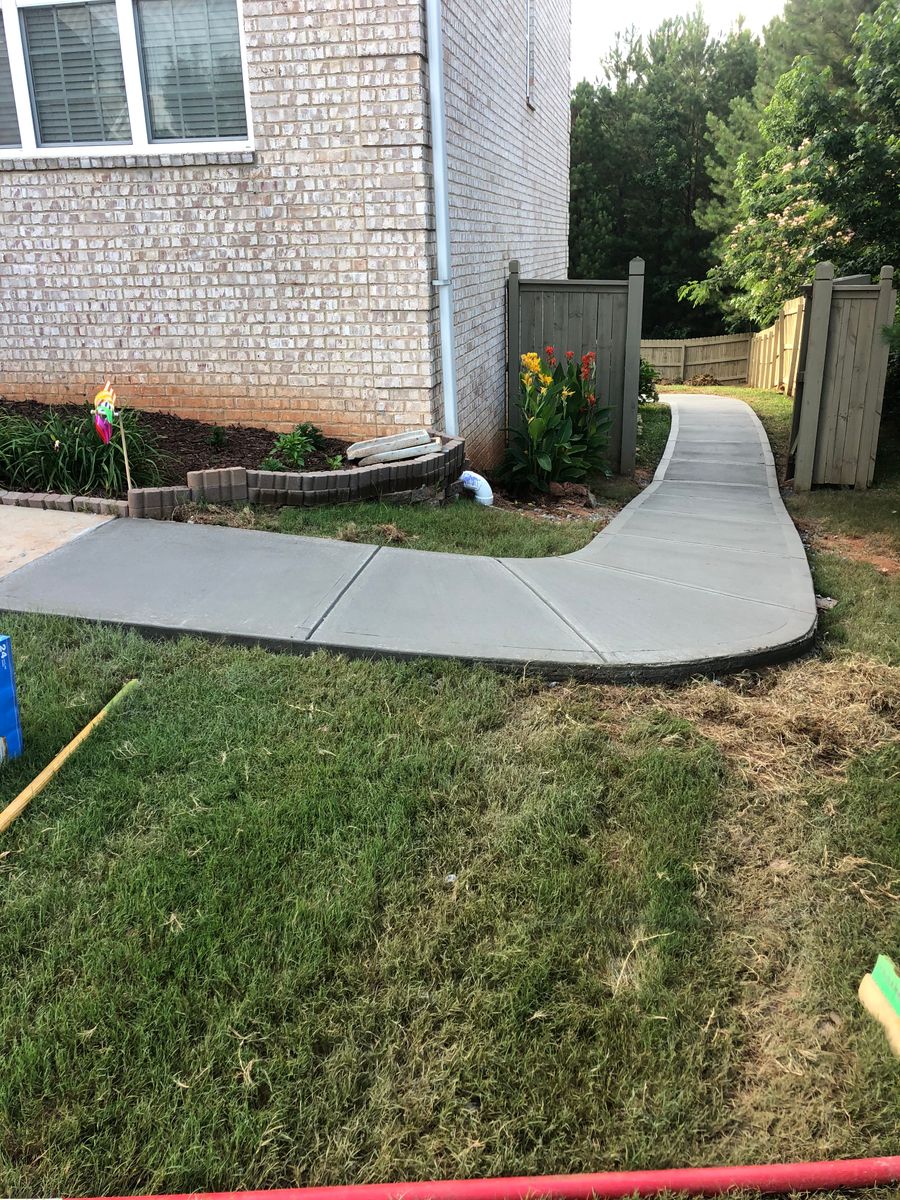 Concrete for Affordable Masonry Group in Jonesboro, GA