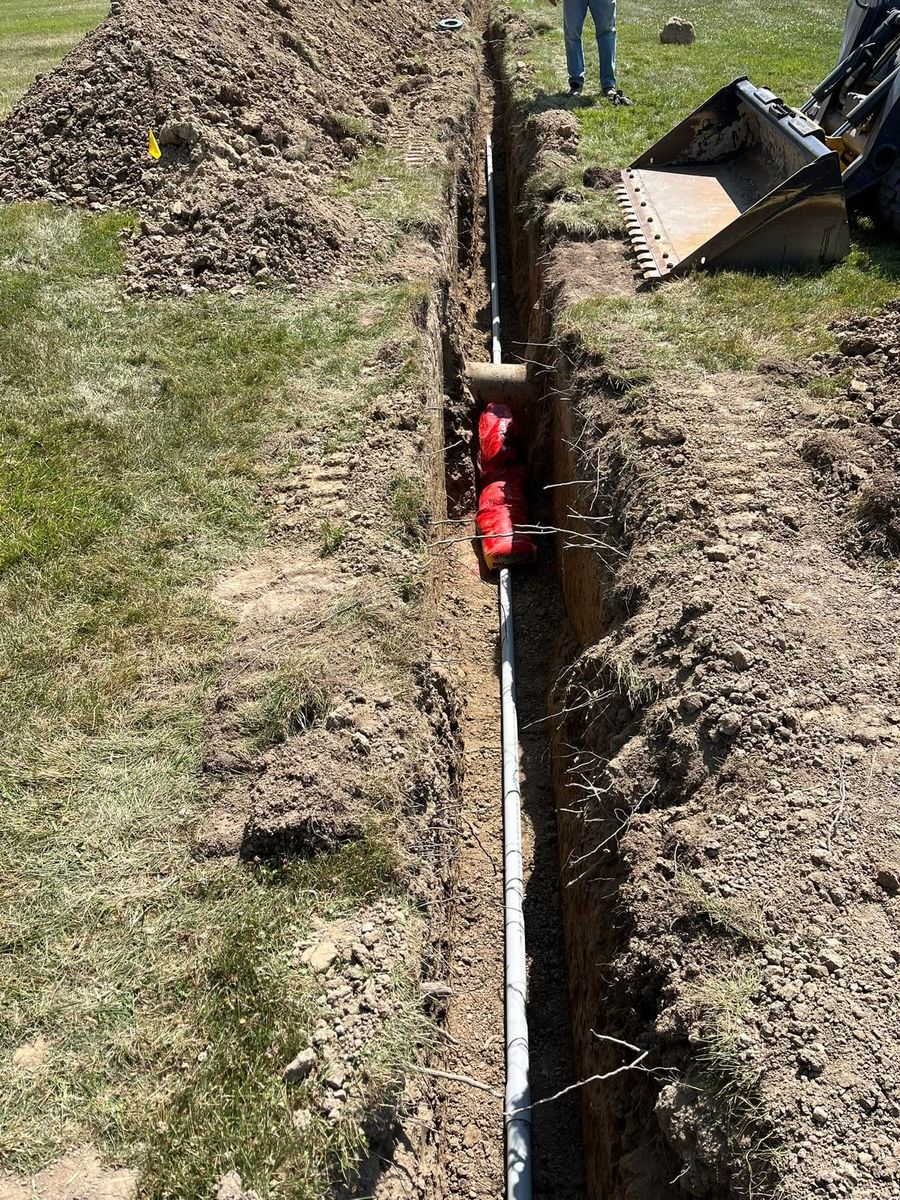 Drainage System Install & Repair for E&J Land Services in Marysville, OH