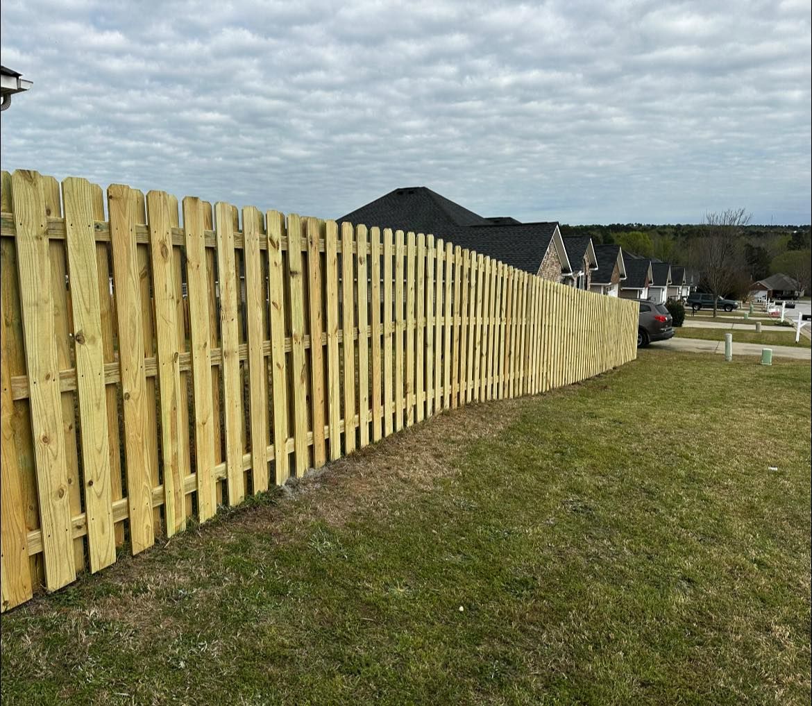 Fencing for V&S Grading in Harlem, GA