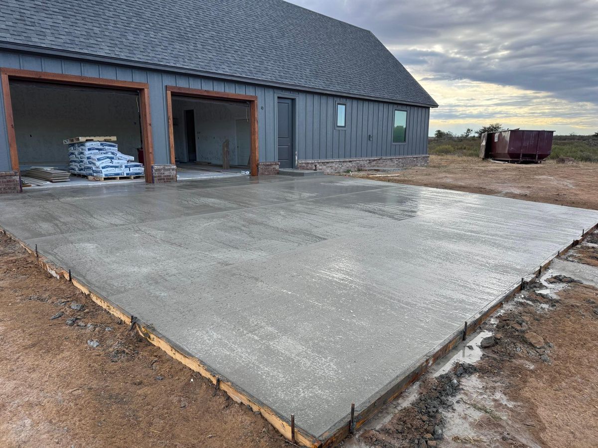 Foundations/Walls for TC Concrete in Elk City, OK