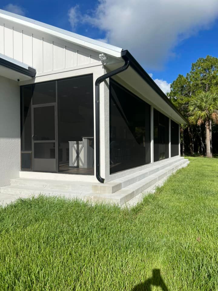 Front/Back Porches for WIP Hurricane Protection & Screening in Palm Bay, FL