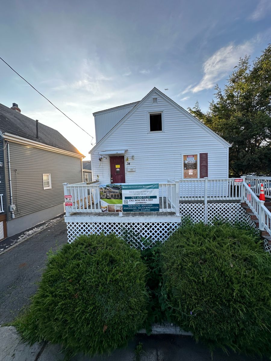 Deck Installation for Modern Art Construction in Lynn, MA