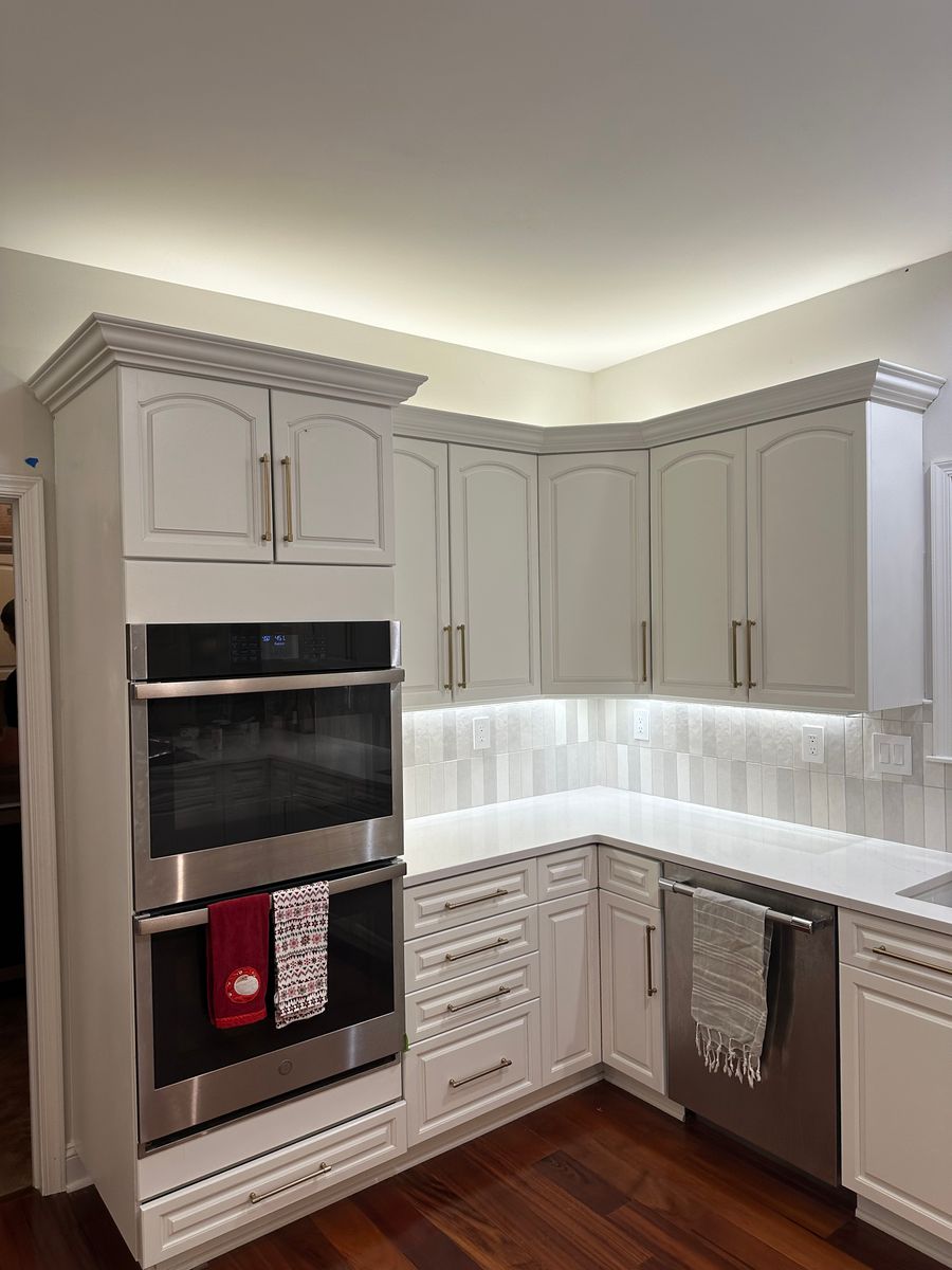 Cabinet Painting for T&T Kitchens in Shamong, NJ