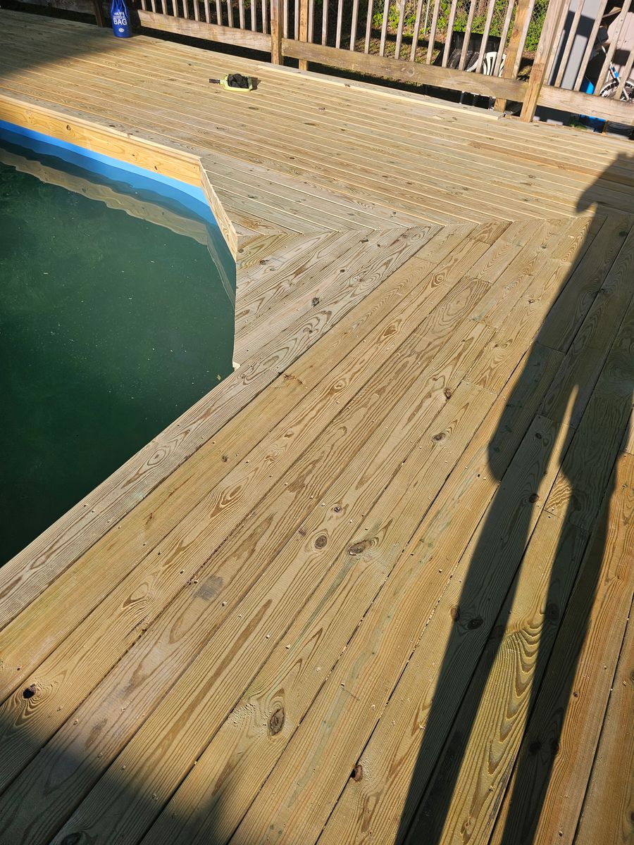 Decking for A&D Home Improvements in Cleveland, TN