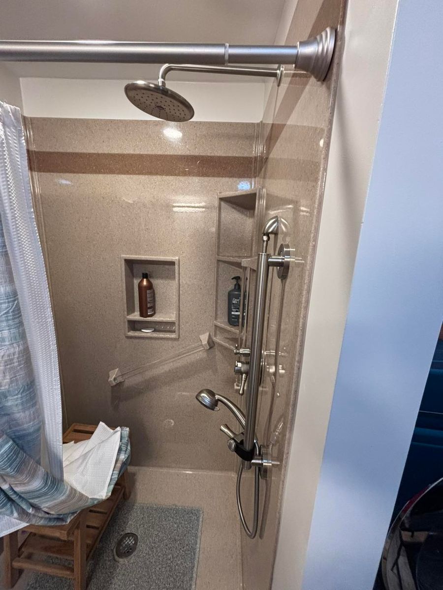 Bathroom Renovation for Zimmer Construction & Remodeling in WaKeeney, KS