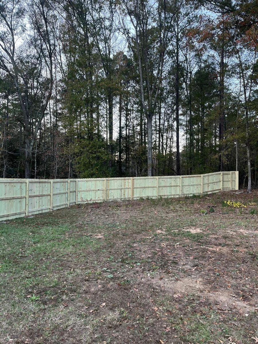 Fence Installation for True Fencing Company in Forsyth, GA