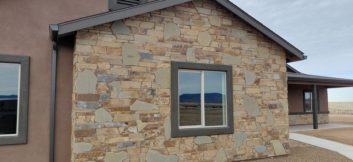 Custom Stone installation for Exquisite Techniques Construction LLC in Prescott, AZ