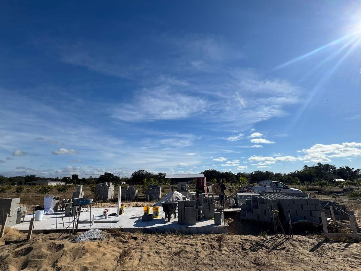 Site Preparation for All Phases Decorative Concrete in Sebring, FL