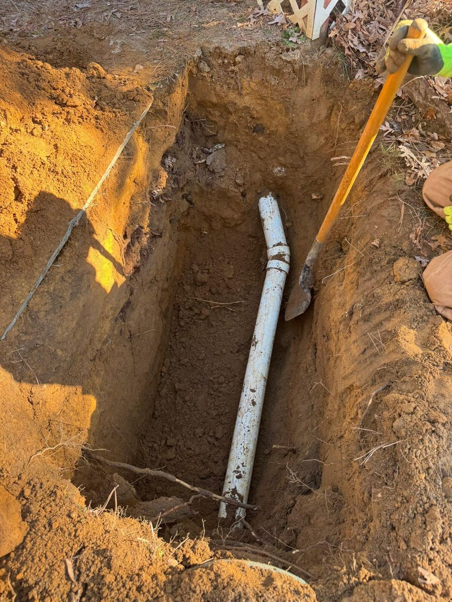 Underground Utilities for Kouroupis Contracting in Frankford, DE