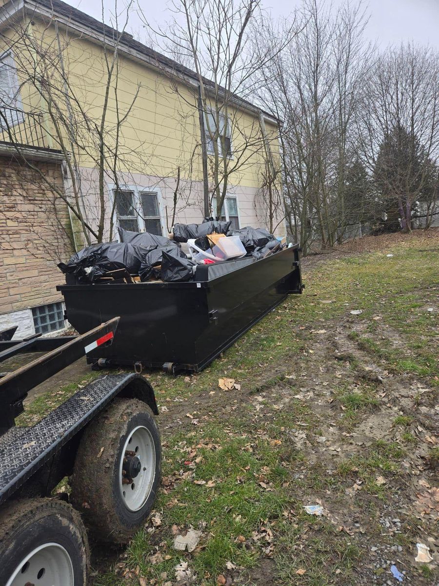 Dumpster Rentals and Trash Removal for Hauser's Complete Care INC in Depew, NY