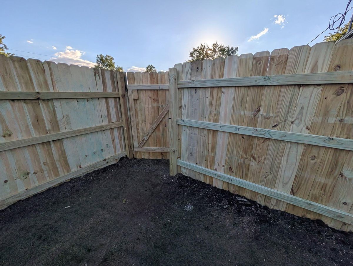 Fence Installation for Knapps Landscaping and Lawn Care in Marion, OH