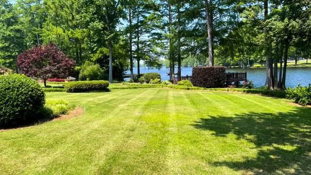 Lawn Mowing for Green Works Landscaping in Clayton, NC