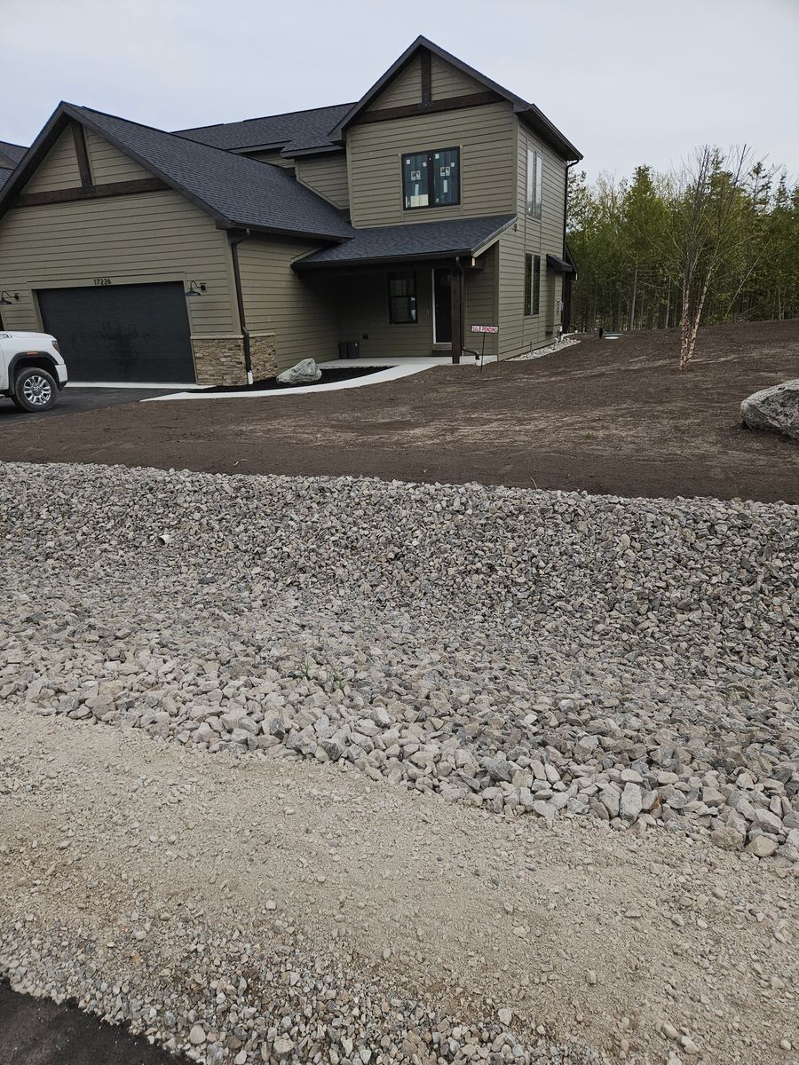 Landscaping for T & T Excavating and Property Services in Presque Isle County, MI