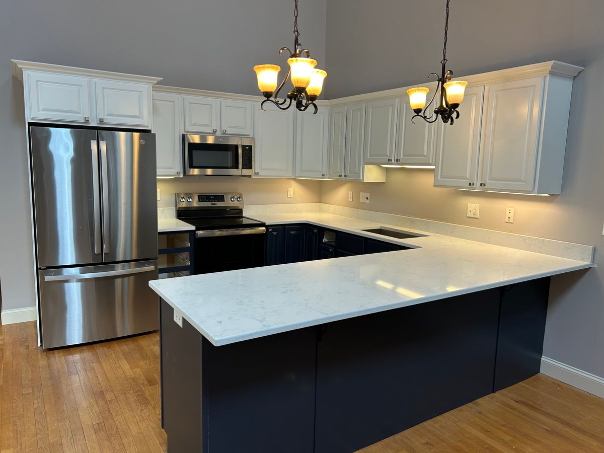 Cabinet Painting for Caruso Painting in West Springfield, MA
