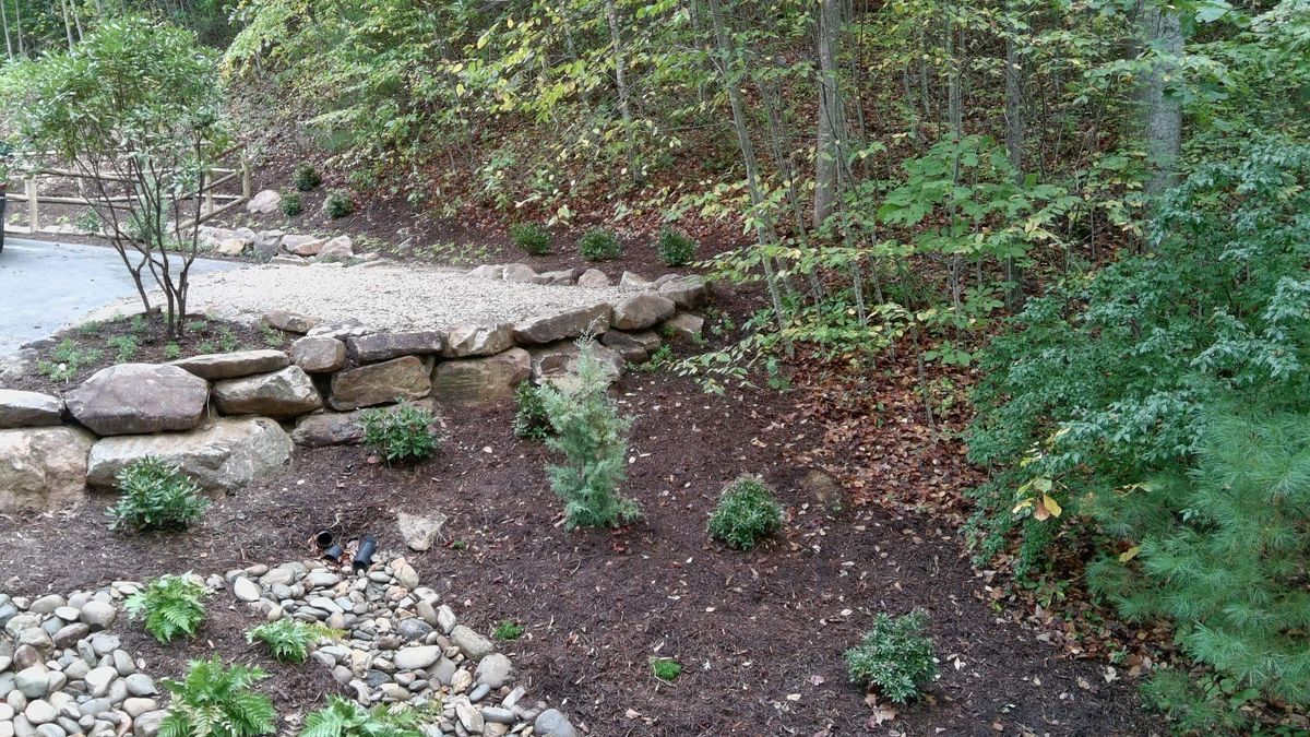 Mulch Installation for Rescue Grading & Landscaping in Marietta, SC