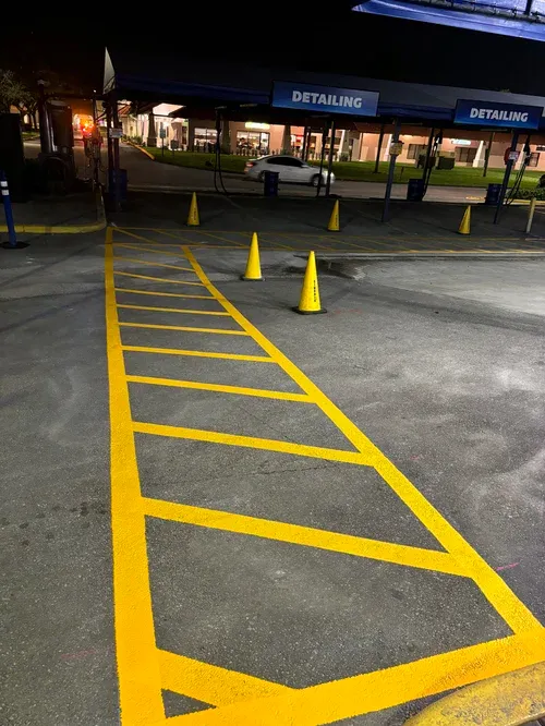 Line Striping that Lasts for The Lot Doctor in Seminole County, OK