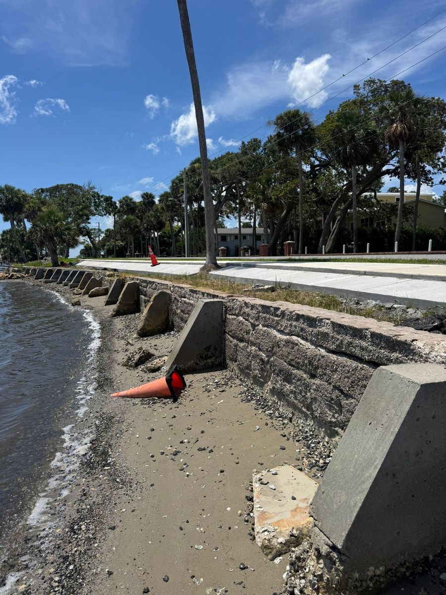 New Structural Foundations Tiebacks and Underpinning for Lad’s Coastal Construction in Flagler Beach, FL