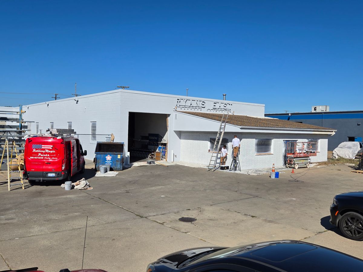 Exterior Painting for Rolling Magic Paints in Washington Township, MI