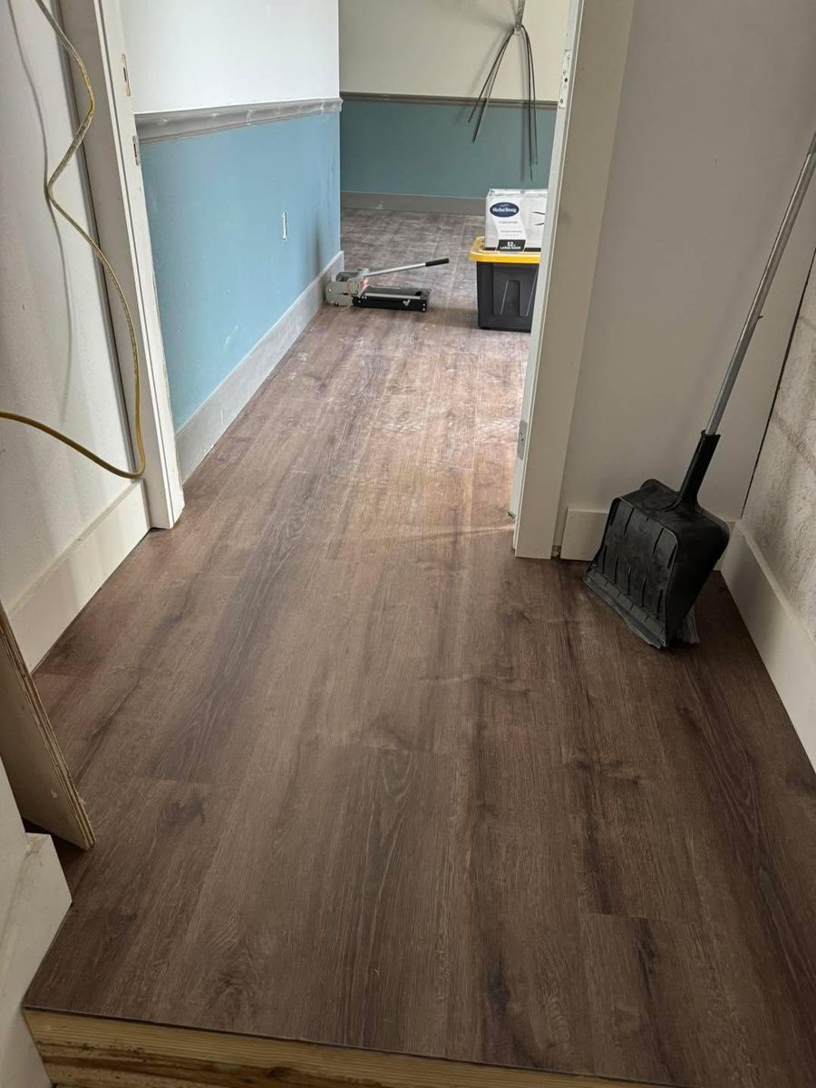 LVP Flooring for Clean Cut Construction in Laurel Hill, FL