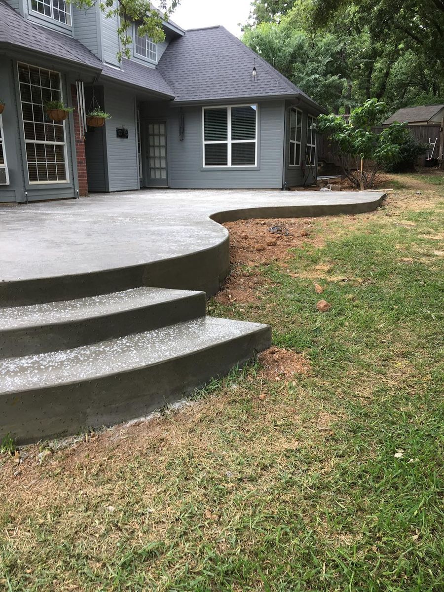 Stair Design & Installation for New Gen Concrete in Keller, TX