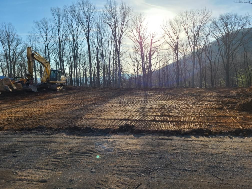 Grading for Lanier Excavating LLC in Bedford County, VA