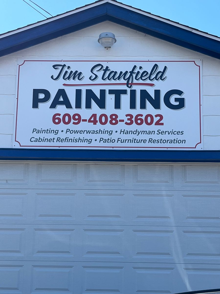 Power washing and whitewashing for Jim Stanfield Painting in Villas, NJ