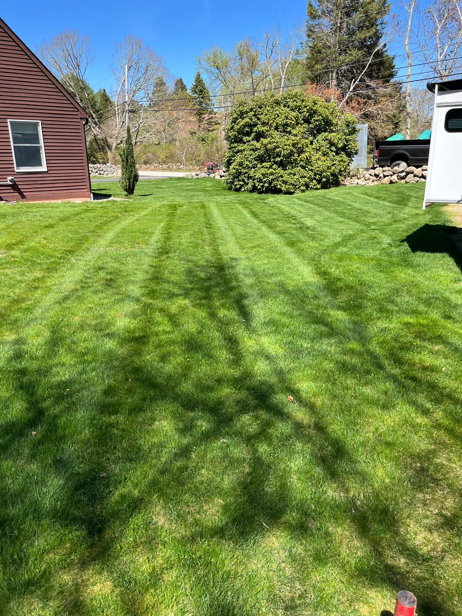 Mowing for Evolution Landscaping and Construction  in Charlestown, RI