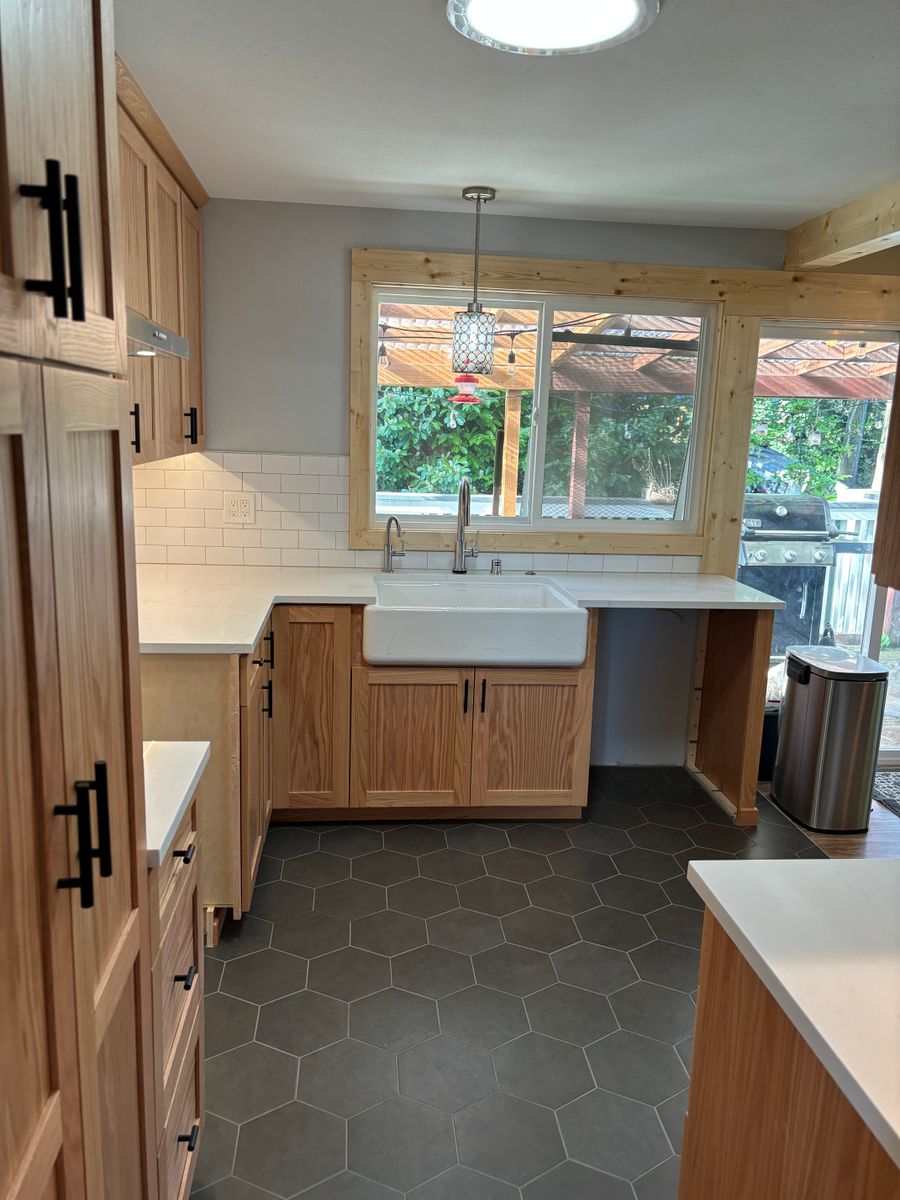 Full renovation for P Martin Construction LLC in Snohomish, WA