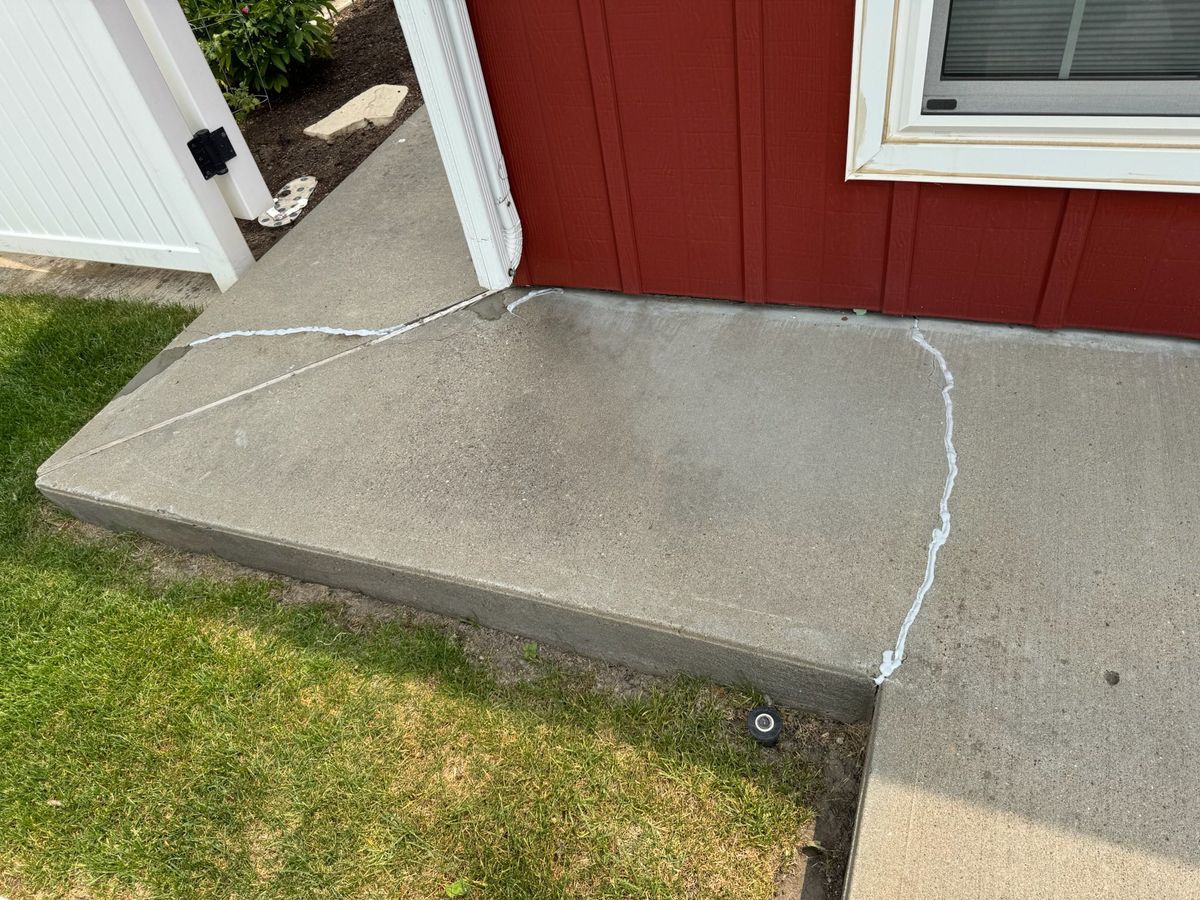 Crack Sealing for KAT Concrete Lifting in Sidney, MT