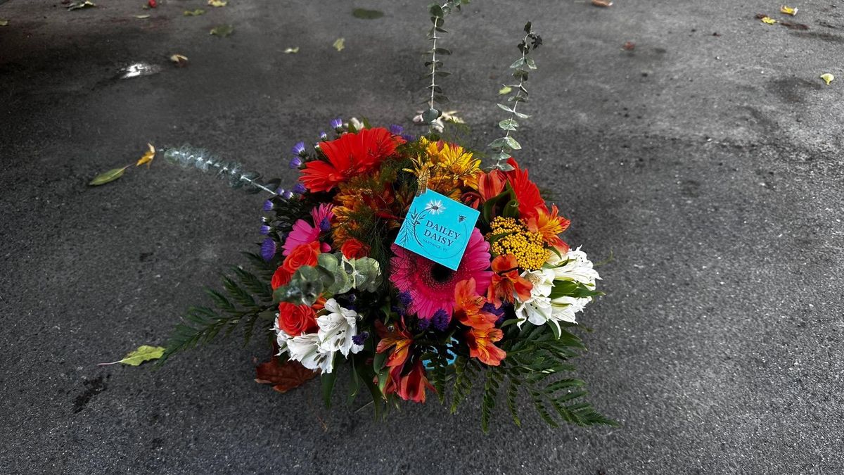 Medium Hand-tied Bouquet for The Dailey Daisy in Hardwick, VT