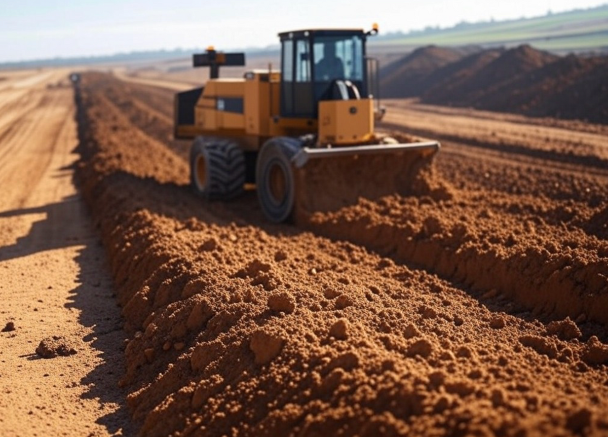 Grading for Vermont Excavation in Royalton, VT