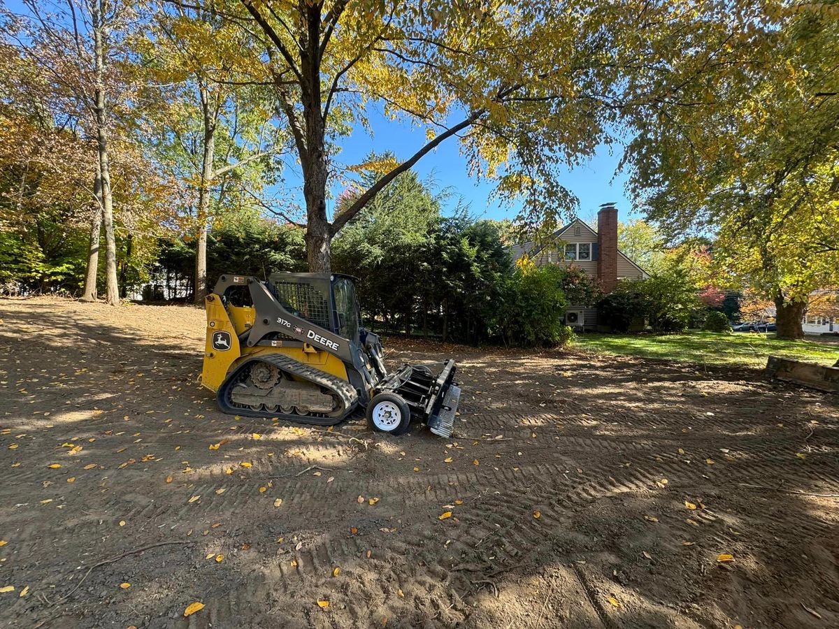 Excavation & Grading for Lennon Land Management in Suffield, CT