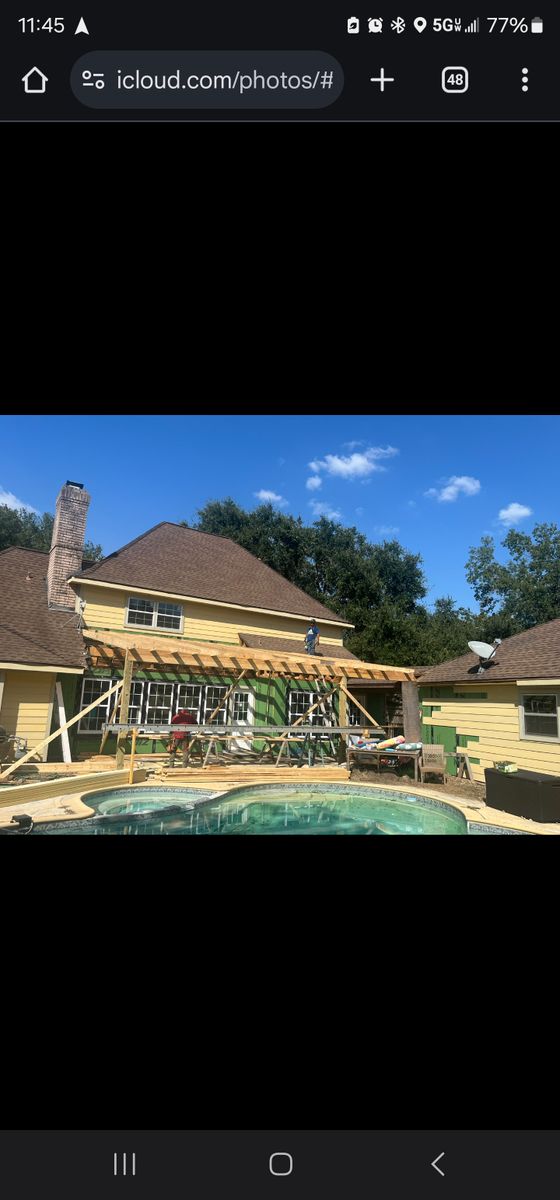 Porches for Hockley Frame and Siding LLC in Hockley, TX