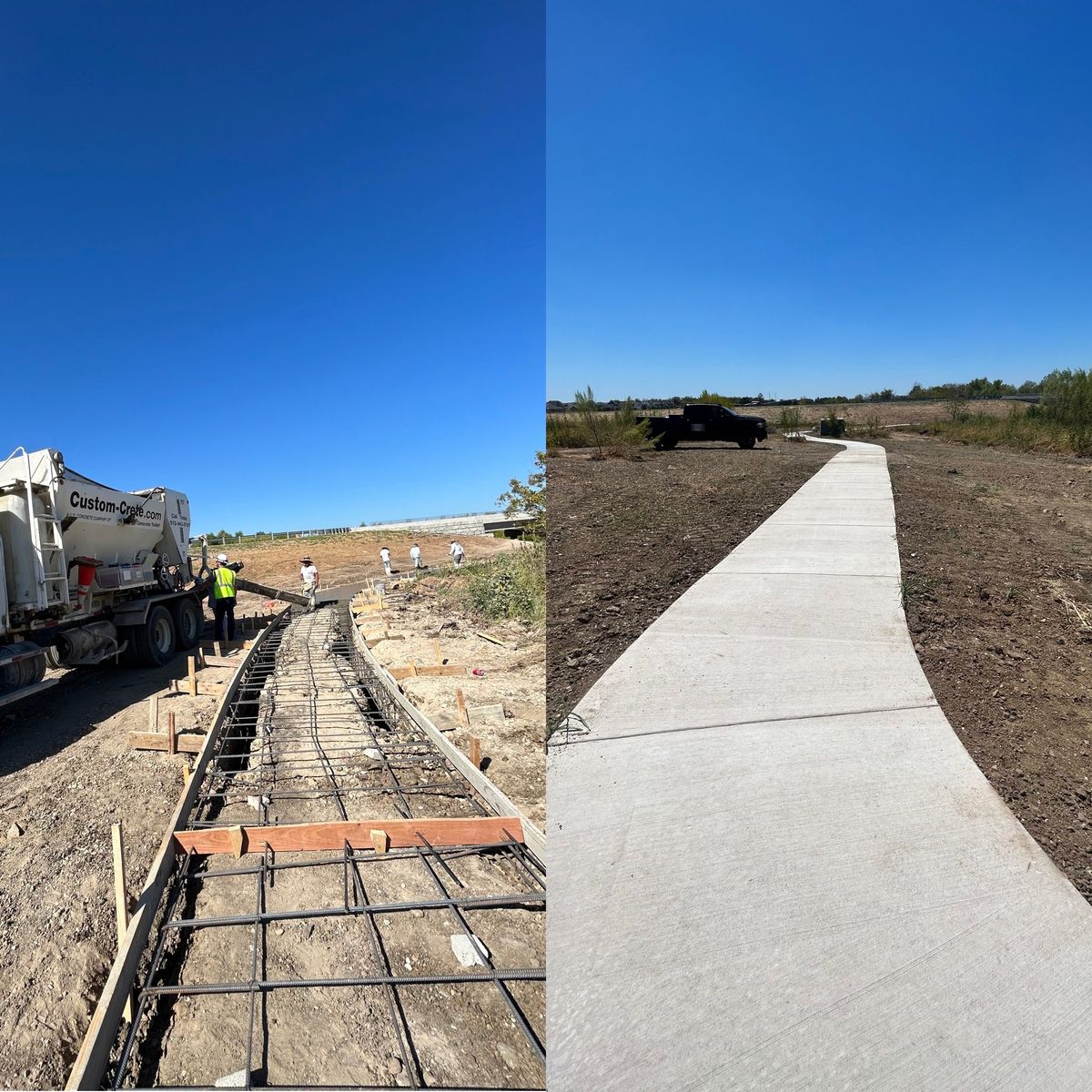 Sidewalk Installation for Albeco Contractors LLC  in Giddings, TX