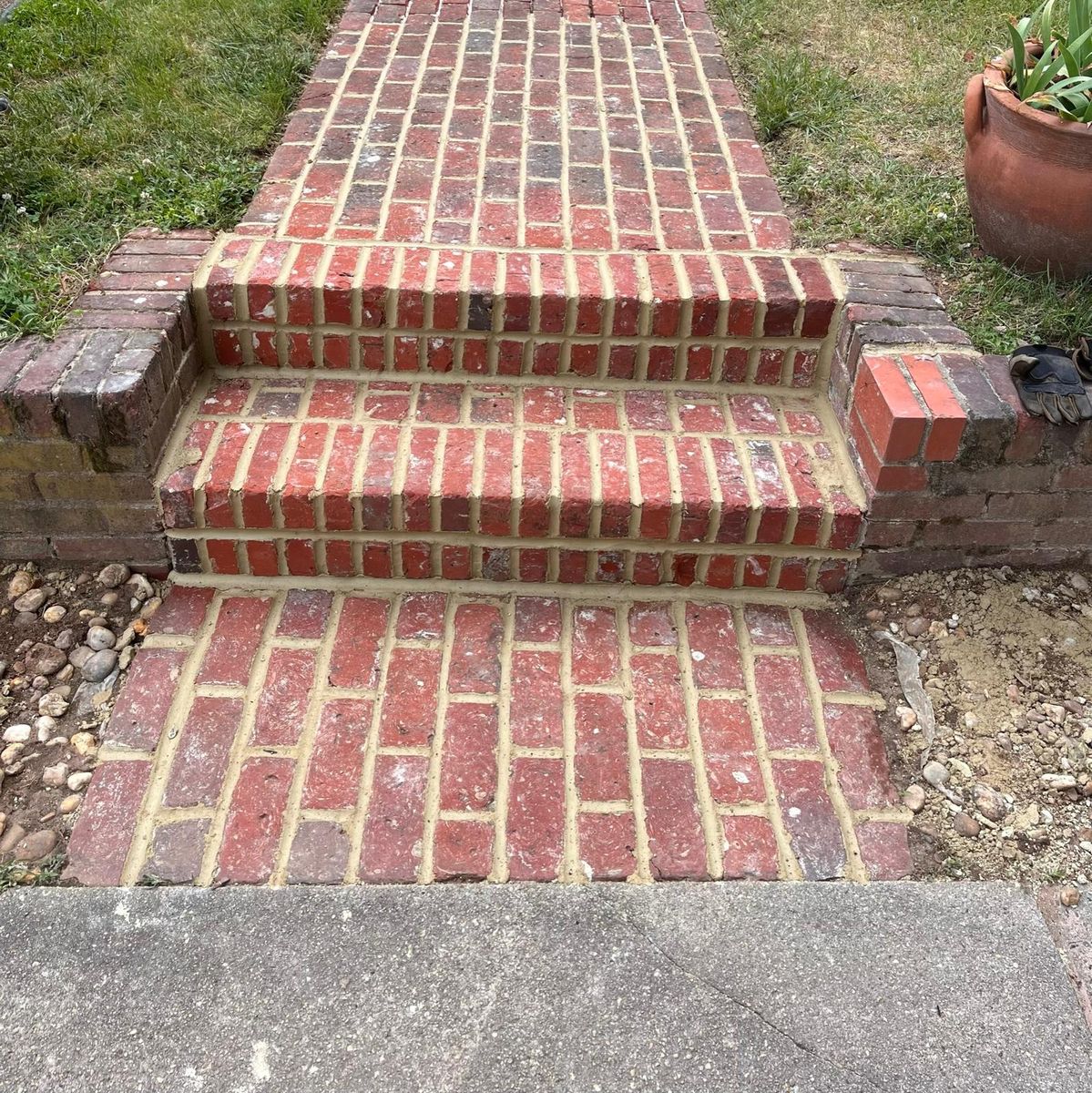 Step Installation for All in One Masonry in Dedham, MA