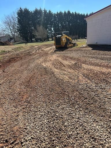 New Cut Driveways for T Crane Grading LLC in Clarkesville, GA