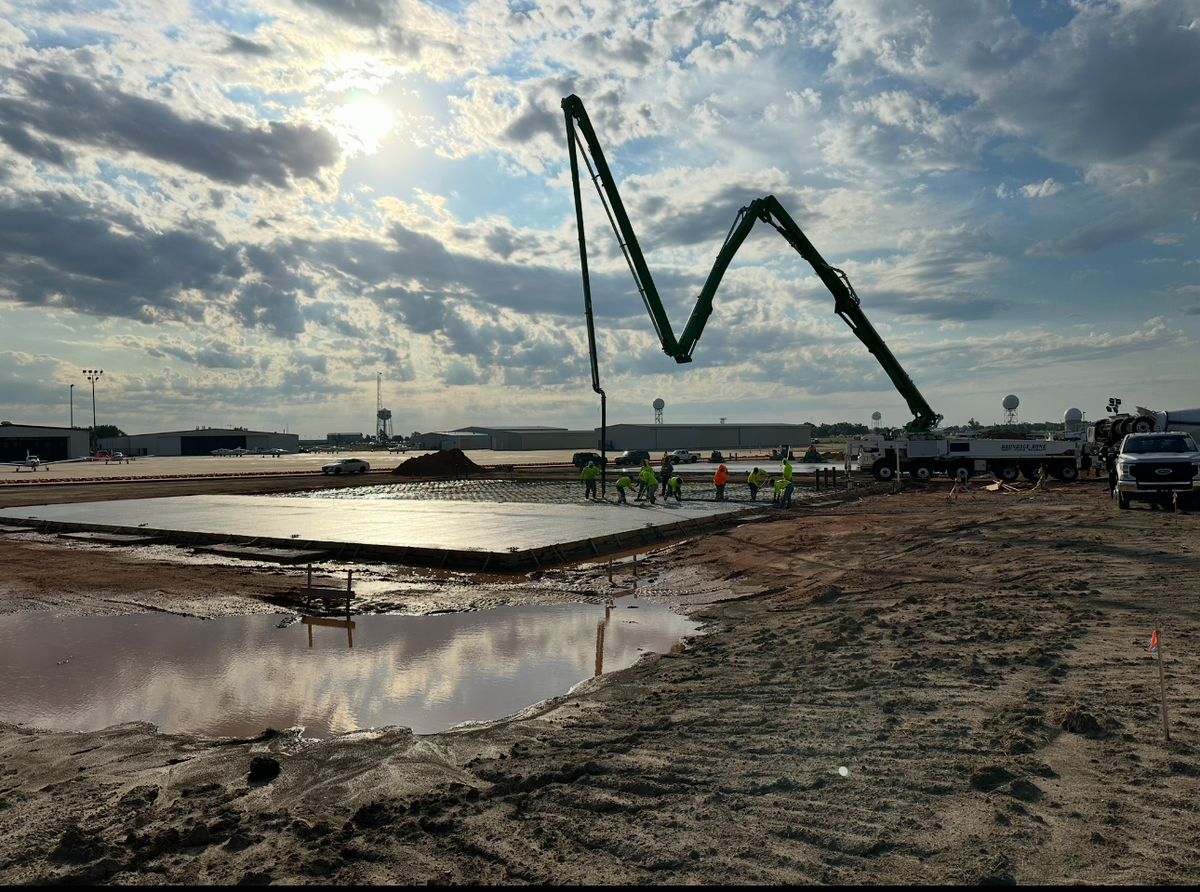 Structural Concrete for RM Concrete Construction,LLC. in Norman, , OK