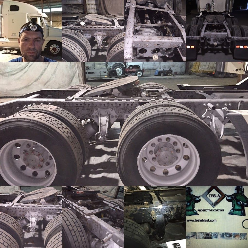 Machine Painting and Restoration for Tesla Construction LLC in Akron, OH
