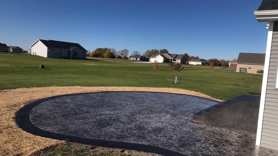 Patio Design & Installation for Rasmussen Concrete in Appleton, WI