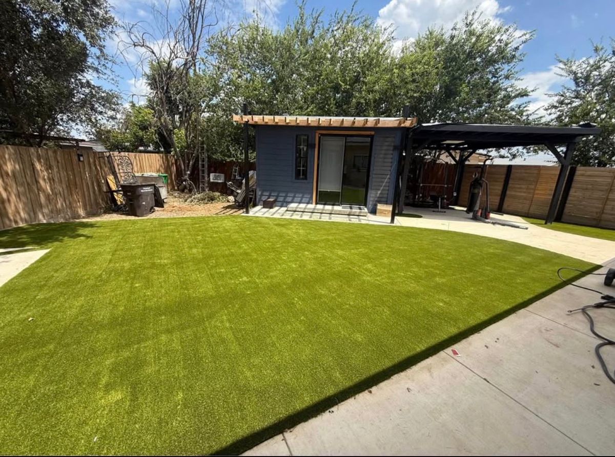 Turf Installation for Creative Edge Co. in San Antonio, TX