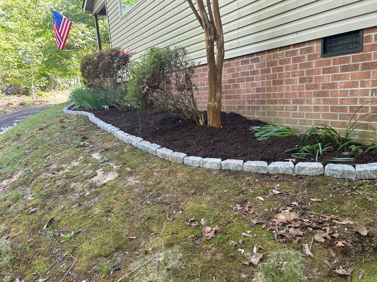 Retaining Wall Construction for The Whole 9 Yards Landscape VA in Heathsville, VA