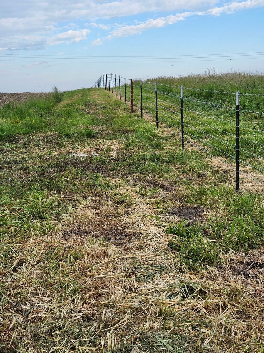 Fence Installation for HWY 2&65 Fabrication & Fencing in Humeston, IA