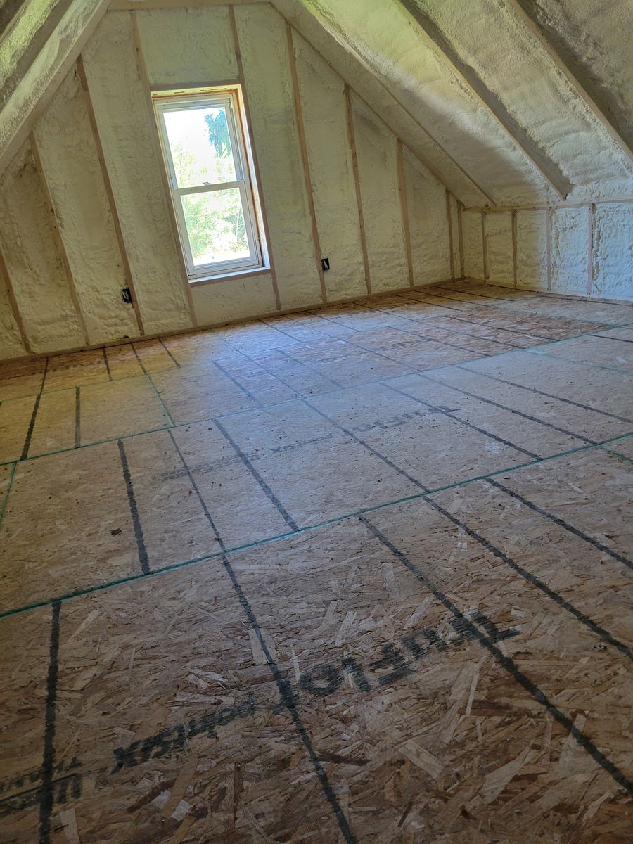 Spray Foam Insulation for Ray's Spray Foam LLC in Browerville, MN