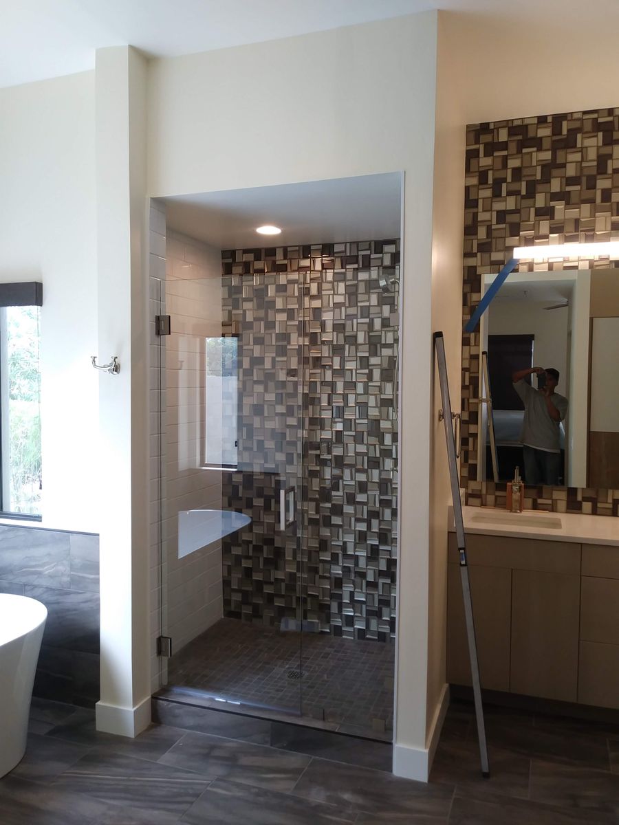 Shower Glass Installs for Maricopa Glass in Phoenix, AZ